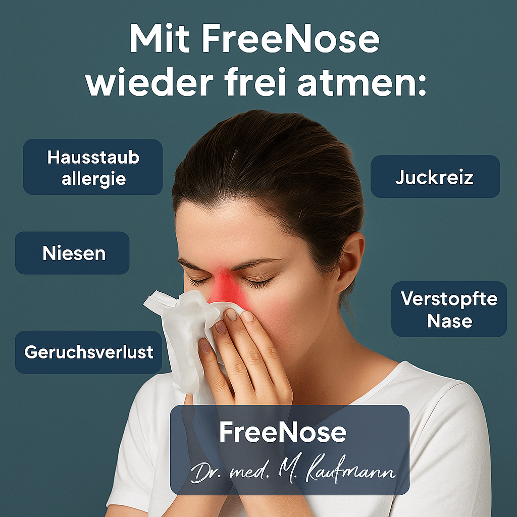 Mylivan FreeNose – Die natürliche Lösung gegen verstopfte Nase & Allergie (+ Gratis E-Book)