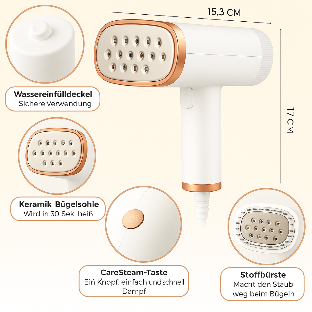 Mylivan™ CareSteam - Für gepflegten Look in wenigen Sekunden