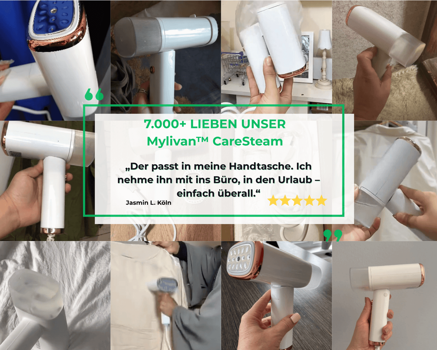 Mylivan™ CareSteam - Für gepflegten Look in wenigen Sekunden