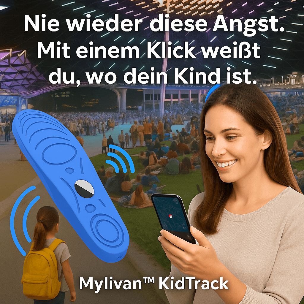 Mylivan™ KidTrack - Unsichtbar für Fremde. Klar für dich.
