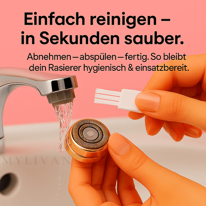 Mylivan™ LumiShave - Der smarte Rasierer für unterwegs